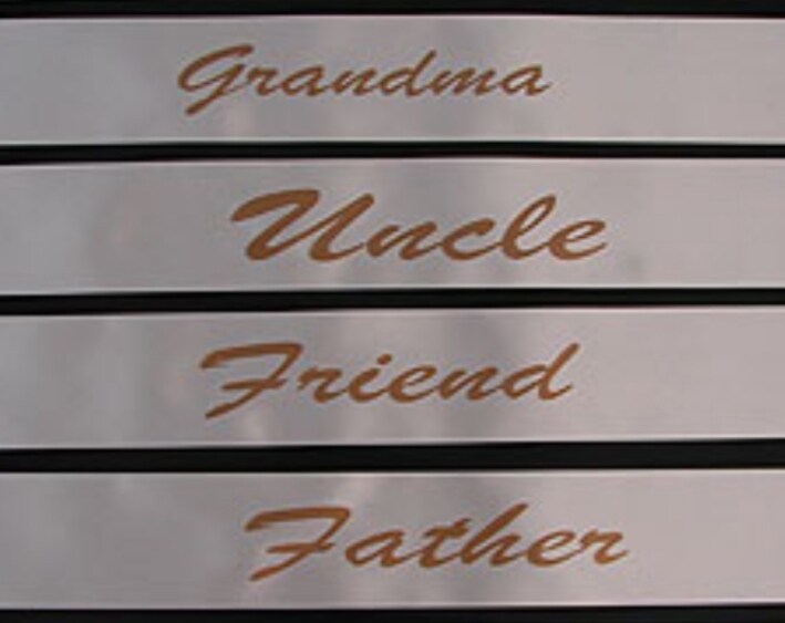 personalized sympathy banner